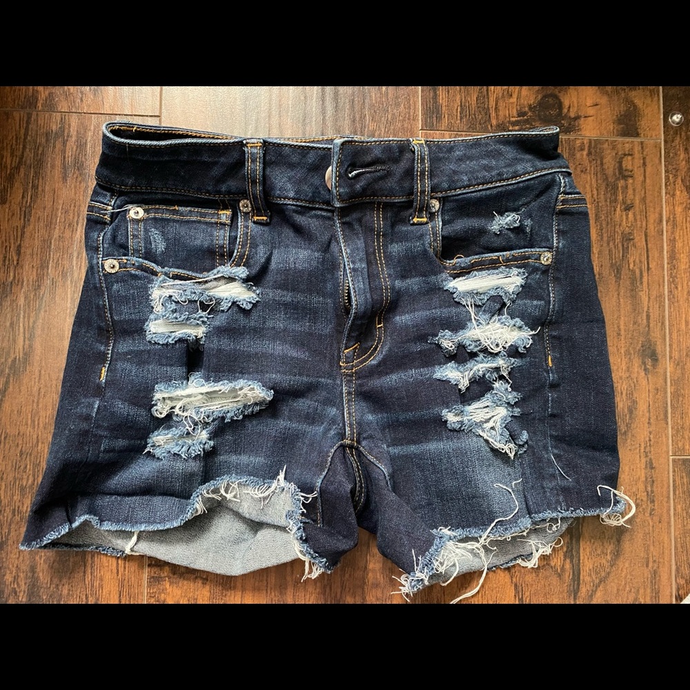 American Eagle ripped shorts